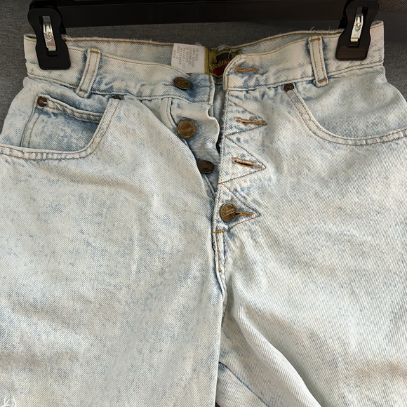 Vintage Palmettos Dungarees Denim Shorts - Picture 4 of 4